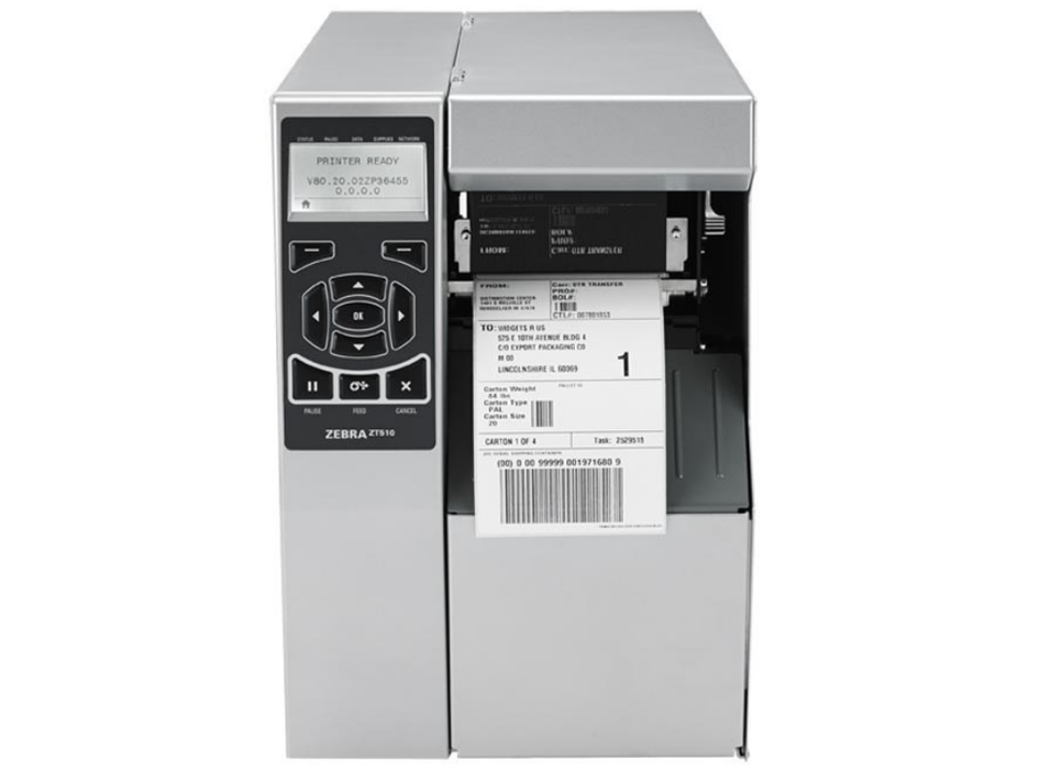 Zebra ZT510 Industrial Thermal Transfer Printer | ZT51043-T0E0000Z Zebra Label Printers Zebra
