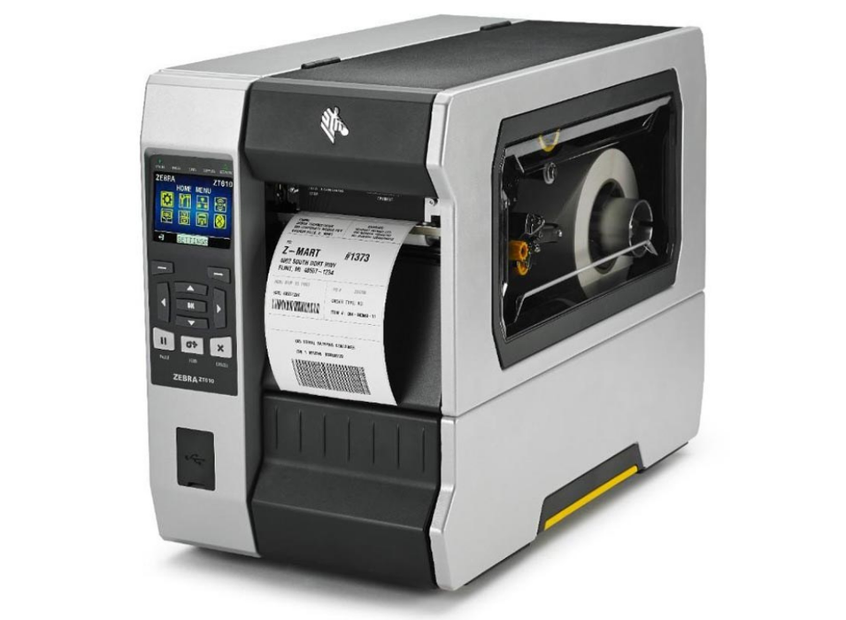 Zebra ZT610 Industrial Thermal Transfer Printer | ZT61046-T0E01C0Z Zebra Label Printers Zebra