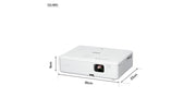 Epson V11HA86040/CO-W01 WXGA Projector - 3000 Lumens Projector Epson