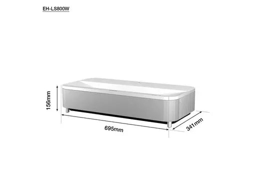 Epson EH-LS800W Super Ultra Short Throw Projector - 4000 Lumens Projector Epson