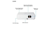 Epson V11HA86040/CO-W01 WXGA Projector - 3000 Lumens Projector Epson