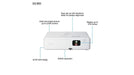 Epson V11HA86040/CO-W01 WXGA Projector - 3000 Lumens
