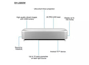 Epson EH-LS800W Super Ultra Short Throw Projector - 4000 Lumens Projector Epson