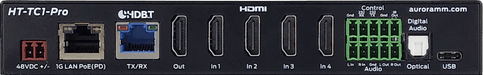 Aurora HT-TC1-PRO 4 Input 4K60 4:4:4 Uncompressed HDBaseT 2.0 Transceiver 330ft Aurora Transceivers Aurora