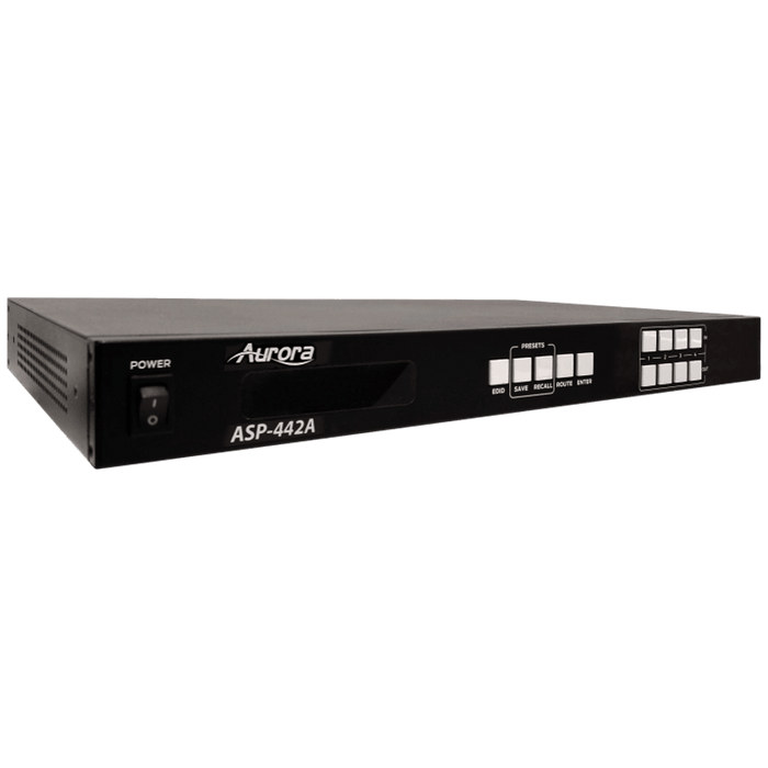 Aurora Multimedia ASP-442A 4x4 HDMI 2.0A Matrix 4K60Hz UHD Matrix Aurora