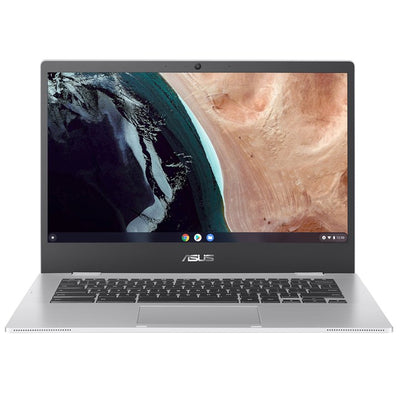 ASUS Chromebook CX1400CKA-EK0131 35.6 cm (14") Full HD Intel® Pentium® Silver N6000 4 GB LPDDR4x-SDRAM 128 GB eMMC Wi-Fi 6 (802.11ax) ChromeOS Silver ChromeBook Asus