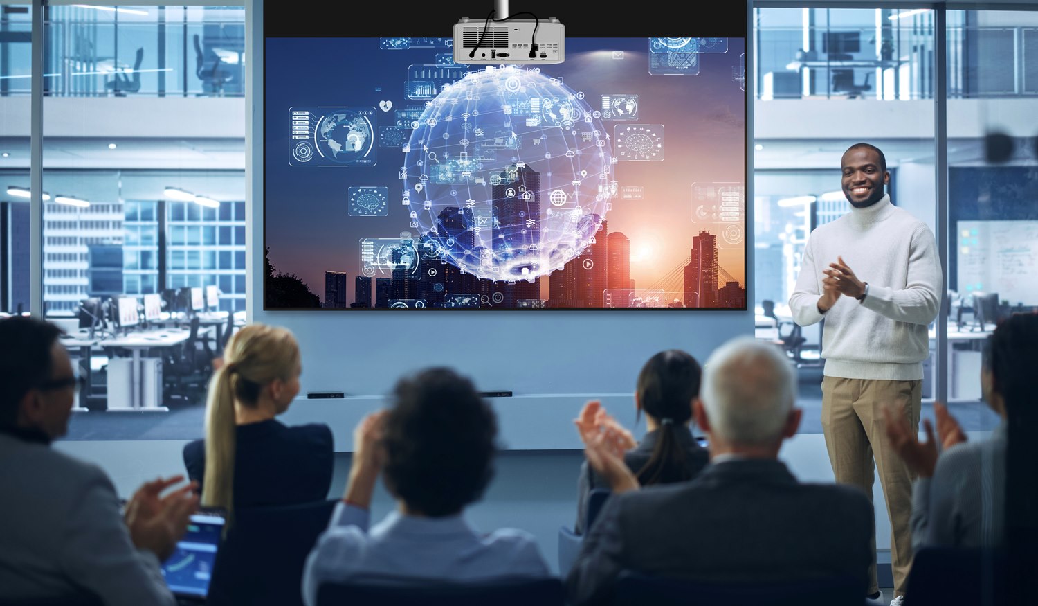 Optoma ZK430ST Eco-Friendly 4K UHD Laser Projector - 3700 Lumens Projector Optoma
