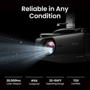 BenQ AH500ST 4000 Lumen Short Throw 1080P Laser Golf Simulator Projector | 9H.R0377.23E Projector BenQ