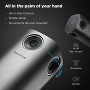 MAXHUB UC M40 360° All-in-One Conference Camera Video Conferencing System MAXHUB