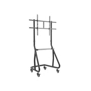 Moove 55" - 105" Screens Floor Trolley with Shelf | AS08610FW Mobile Trolley DigitalSignage