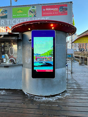 Moove SMB65F – 65" Wall-Mounted Outdoor Digital Advertising Display High Brightness Digital Signage ScreenMoove