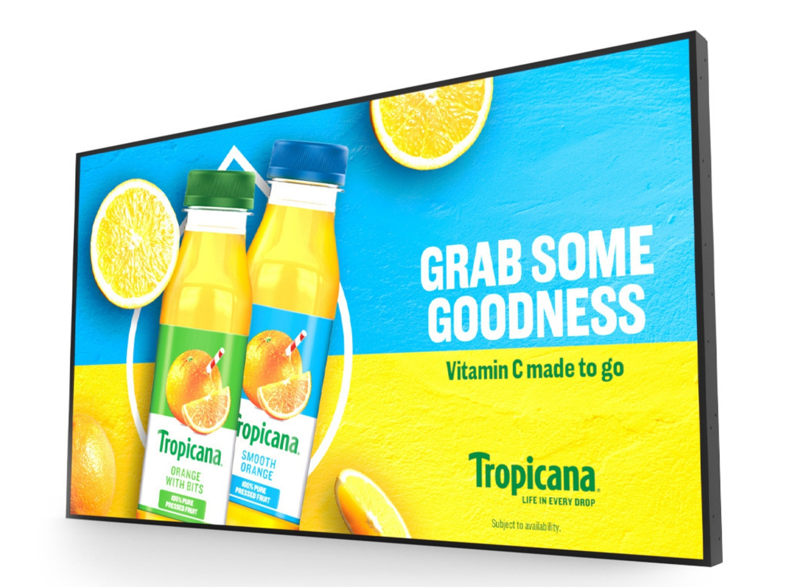 Moove SMB75HD8-B2 – 75" Ultra High Brightness 3500 cd/m² Digital Window Display High Brightness Digital Signage ScreenMoove