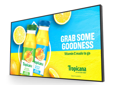 Moove UHB65HD8-B2 – 65" Ultra High Brightness 3500 cd/m² Digital Window Display Store-Front Display ScreenMoove