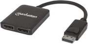 Manhattan DisplayPort to Dual DisplayPort - MST Hub | 207768 Splitter Manhattan