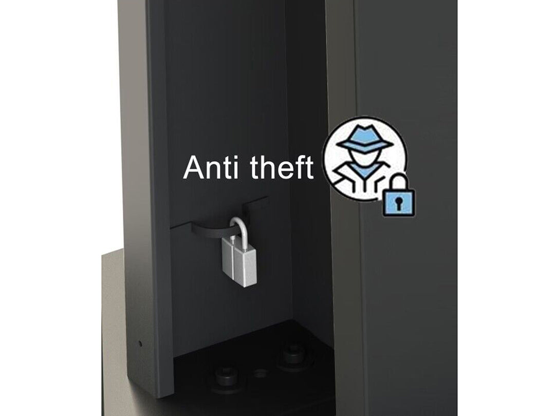 Multibrackets M Pro Series 15-32" Digital Signage Kiosk - Black Floor Stand Multibrackets