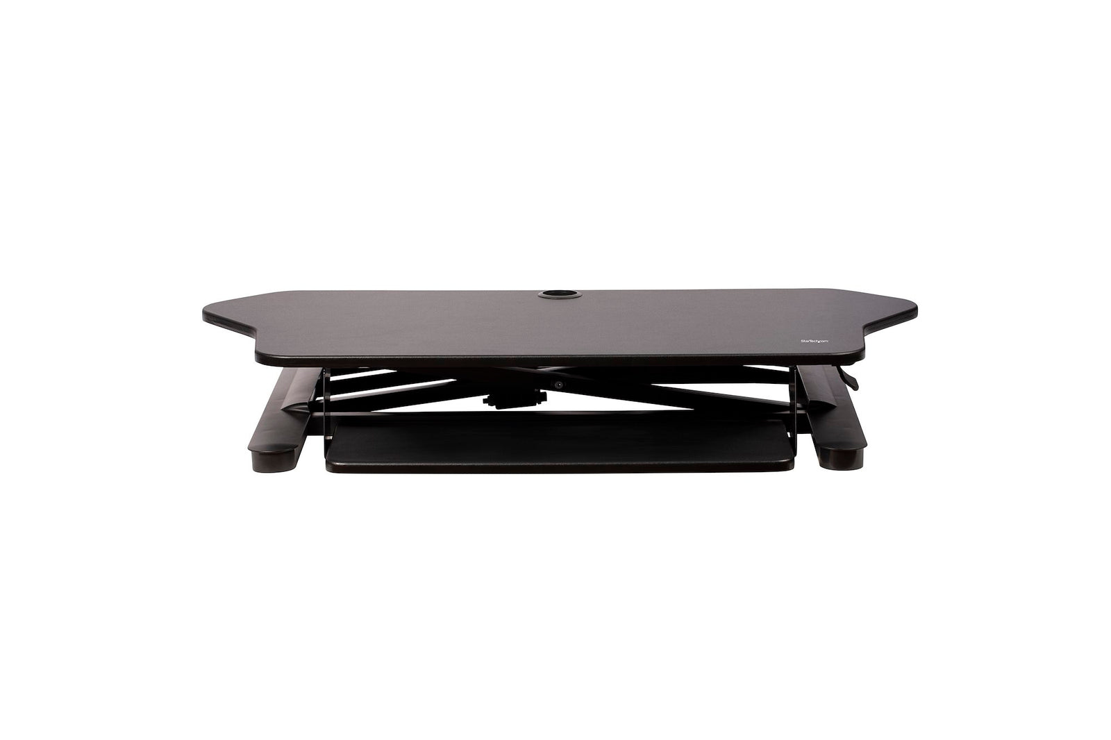 StarTech ARMSTSCORNR Corner Sit Stand Desk Converter with Keyboard Tray Table Stand Startech