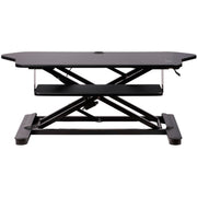 StarTech ARMSTSCORNR Corner Sit Stand Desk Converter with Keyboard Tray Table Stand Startech