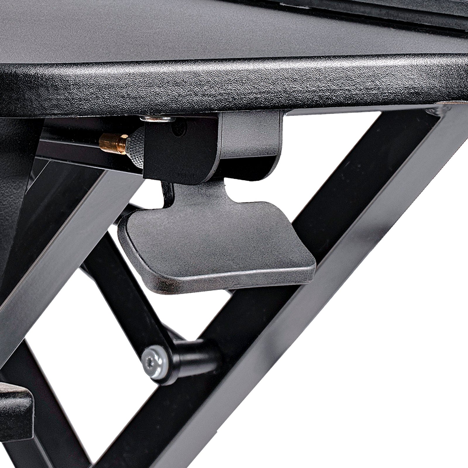 StarTech ARMSTSCORNR Corner Sit Stand Desk Converter with Keyboard Tray Table Stand Startech