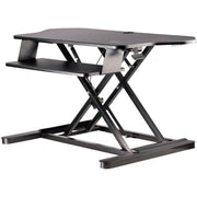 StarTech ARMSTSCORNR Corner Sit Stand Desk Converter with Keyboard Tray Table Stand Startech