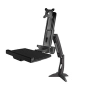 StarTech Single-Monitor Sit-Stand Height-Adjustable Workstation | ARMSTSCP1 Table Stand Startech