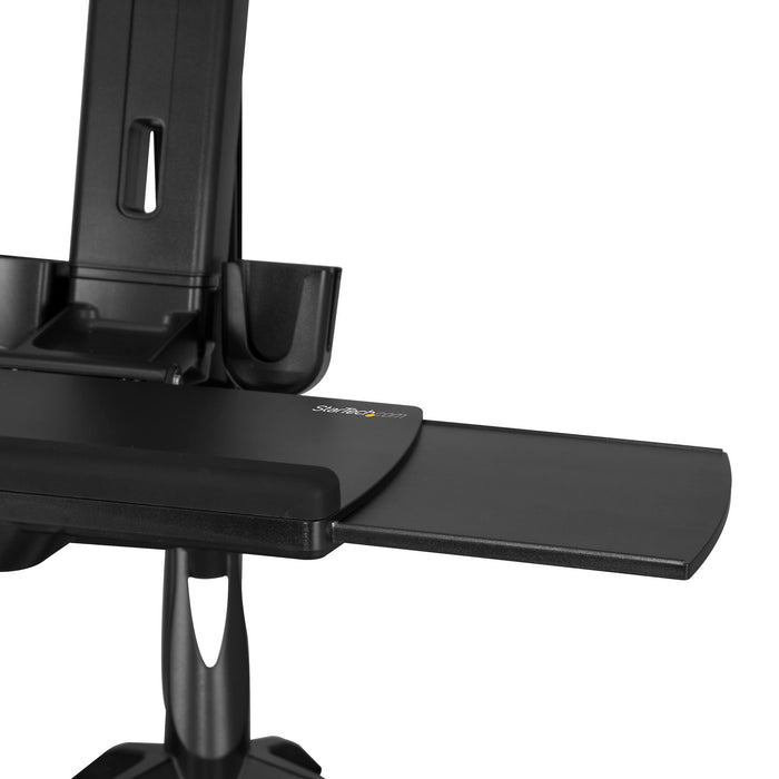 StarTech ARMSTSCP2 Sit Stand Dual Monitor Arm | Up To 24" Displays