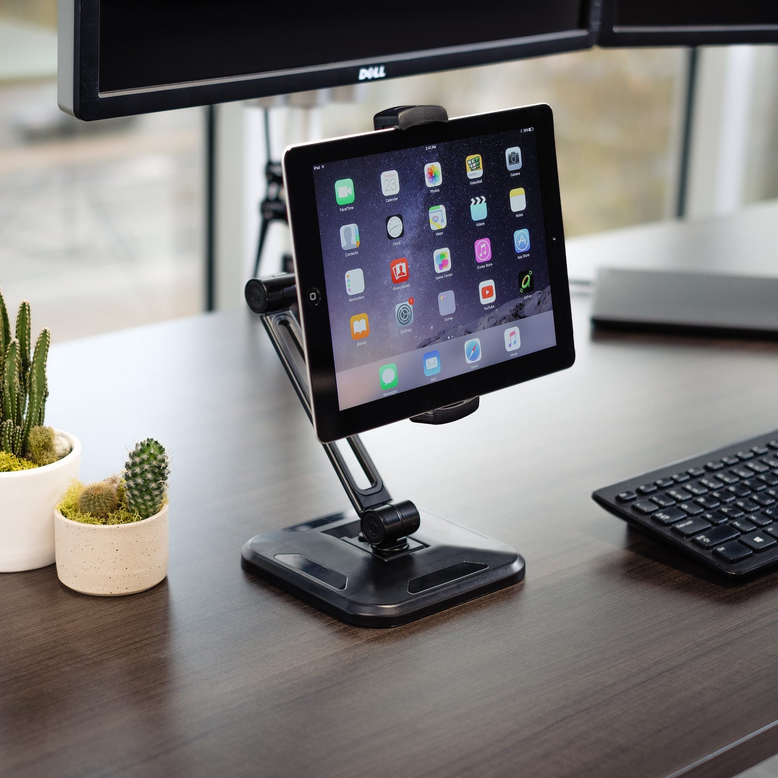StarTech 4.7"–12.9" Adjustable Tablet Stand with Arm | ARMTBLTDT Tablet Mount Startech