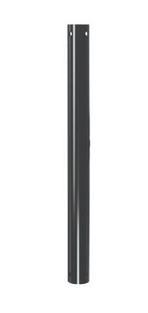 B-Tech - 0.5m System2 Floor to Ceiling Mount Pole Black - BT7850-050/B Mounting Accessory B-Tech