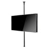 B-Tech 40"-75" Back to Back Twin Screen Floor to Ceiling TV Bracket with 3m Pole | BT3MTSFB-B2B40-75