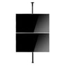 B-Tech 40"-75" 3m Floor to Ceiling Screen Bracket with 3m Pole for Mounting 2 TV's | BT3MTSFCB40-75