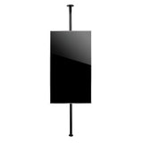 B-Tech 40" - 75" 2m High Portrait Screen Mount Floor to Ceiling | BT2MHPSFB40-75