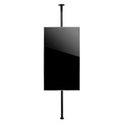 B-Tech 40" - 75" 2m High Portrait Screen Mount Floor to Ceiling | BT2MHPSFB40-75 Floor to Ceiling Display Mount B-Tech Black