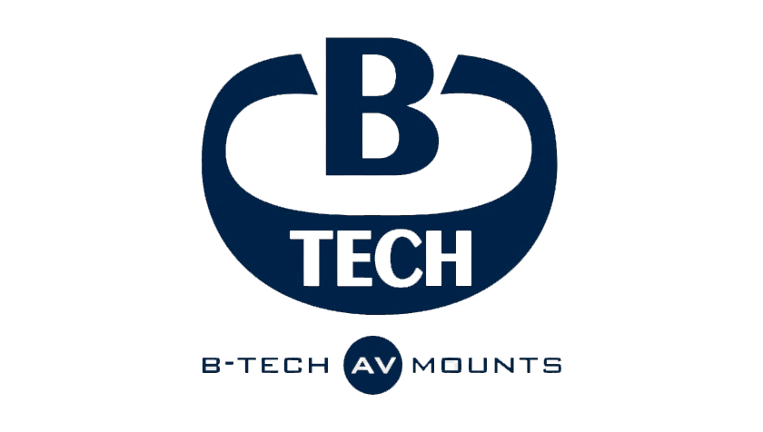 B-Tech BT8516/W Universal Twin Screen VC Trolley For Screens Up To 65"