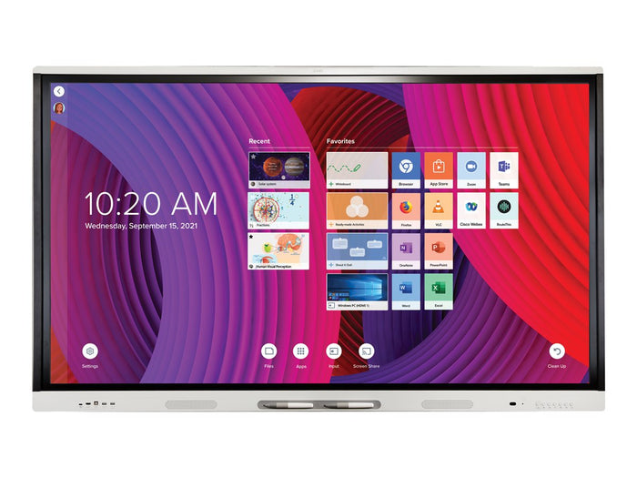 SMART Board SBID-MX275-V3-PW 75in PRO V3 Interactive Display-IQ Interactive Touchscreen Display Smart