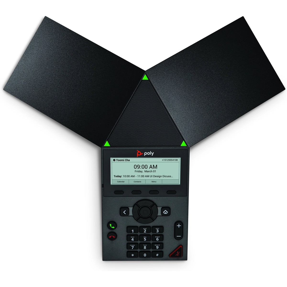 POLY Trio 8300 IP Conference Phone and PoE-enabled, IP Conference Phone | 849A0AA#AC3 Audio Conferencing System Poly