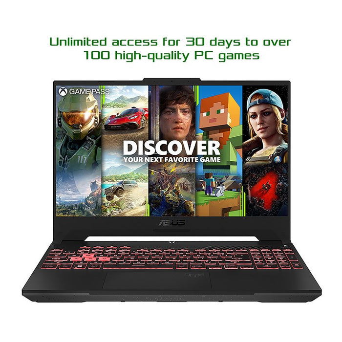 ASUS TUF Gaming A15 FA507UV-LP010W Laptop 39.6 cm (15.6") Full HD AMD Ryzen 9 8945H 16 GB DDR5-SDRAM 1 TB SSD NVIDIA GeForce RTX 4060 Wi-Fi 6 (802.11ax) Windows 11 Home Grey