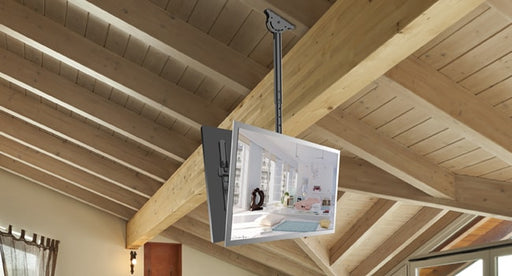 Back-to-Back Telescopic Ceiling Mount up to 32"-55" Screen