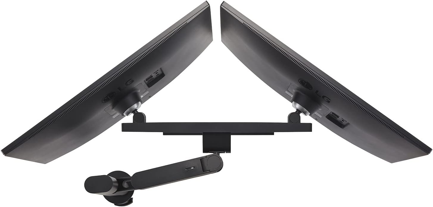 LG 27QP88DP-BS 27" QHD Monitor Ergo Dual with Daisy Chain Desktop Monitor LG