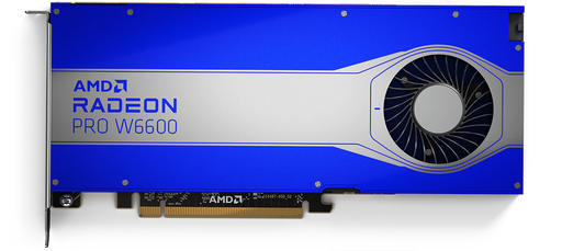 RADEON PRO W6600 8 GB GDDR6 PCIE 4.0 16X 4XDP 1.4 WITH DSC