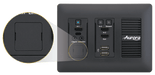 Aurora IPE-LCVR-B Blank cover for LAN port (Black) AV Accessory Aurora
