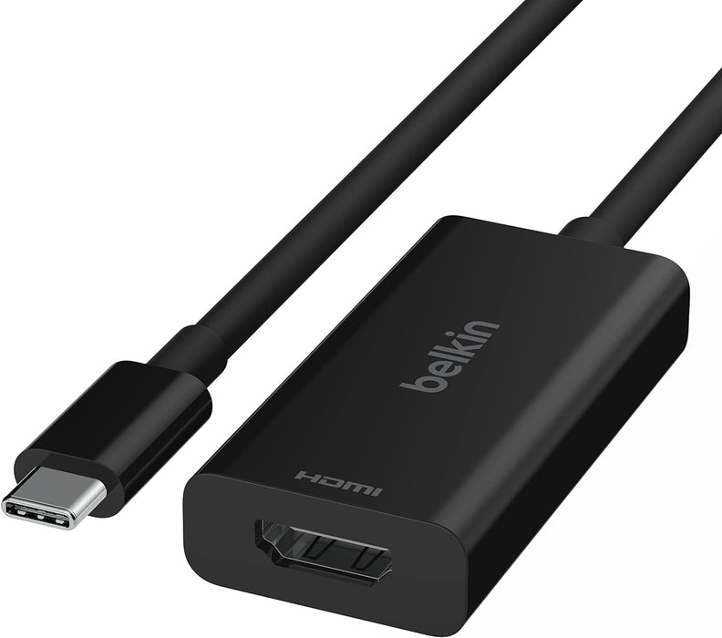 Belkin USB-C to HDMI 2.1 Adapter 8K, 4K, HDR Compatible | AVC013BTBK