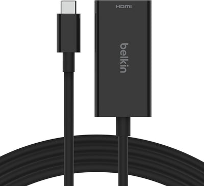 Belkin USB-C to HDMI 2.1 Adapter 8K, 4K, HDR Compatible | AVC013BTBK Adapter Cables Belkin