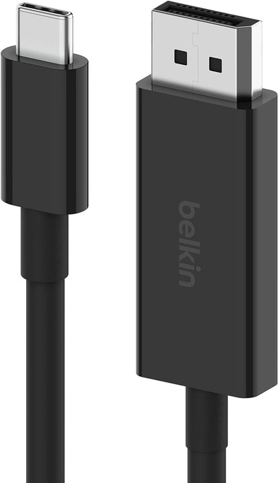 Belkin 2 m USB Type-C DisplayPort Black | AVC014BT2MBK