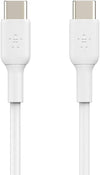 Belkin USB-C to USB-C Cable 2m / 6.6ft, White | CAB003BT2MWH