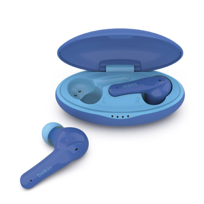 Belkin SoundForm Nano Wireless Earbuds for Kids Blue | PAC003BTBL