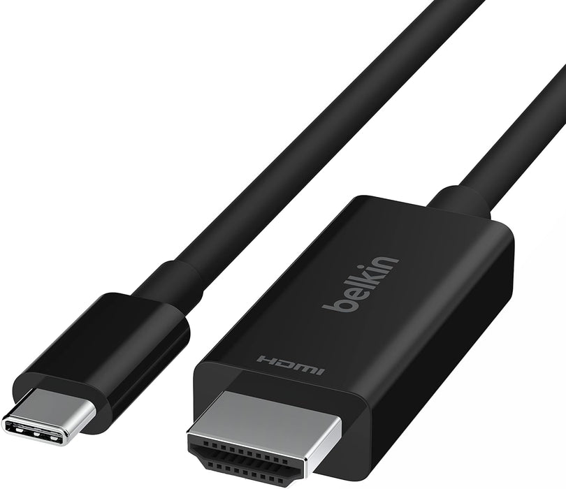 Belkin USB C to HDMI 2.1 Cable (8K 60Hz) | AVC012BT2MBK