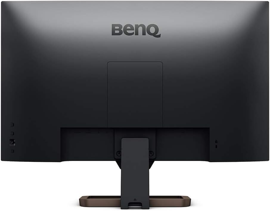 BenQ 27" Widescreen IPS LED Metallic Grey Multimedia Monitor | EW2780U Desktop Monitor BenQ