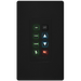 Aurora Multimedia DXB-8i-G2-B 8-Button 1-Gang Backlit Button Control Pad (Black) Remote Control Aurora
