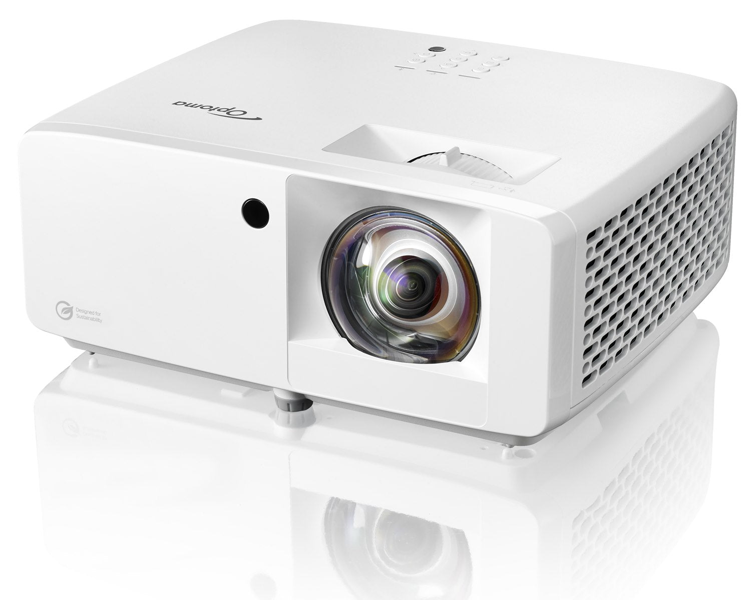 Optoma UHZ35ST Eco-friendly 4K Ultra HD Laser Projector - 3500 Lumens Projector Optoma
