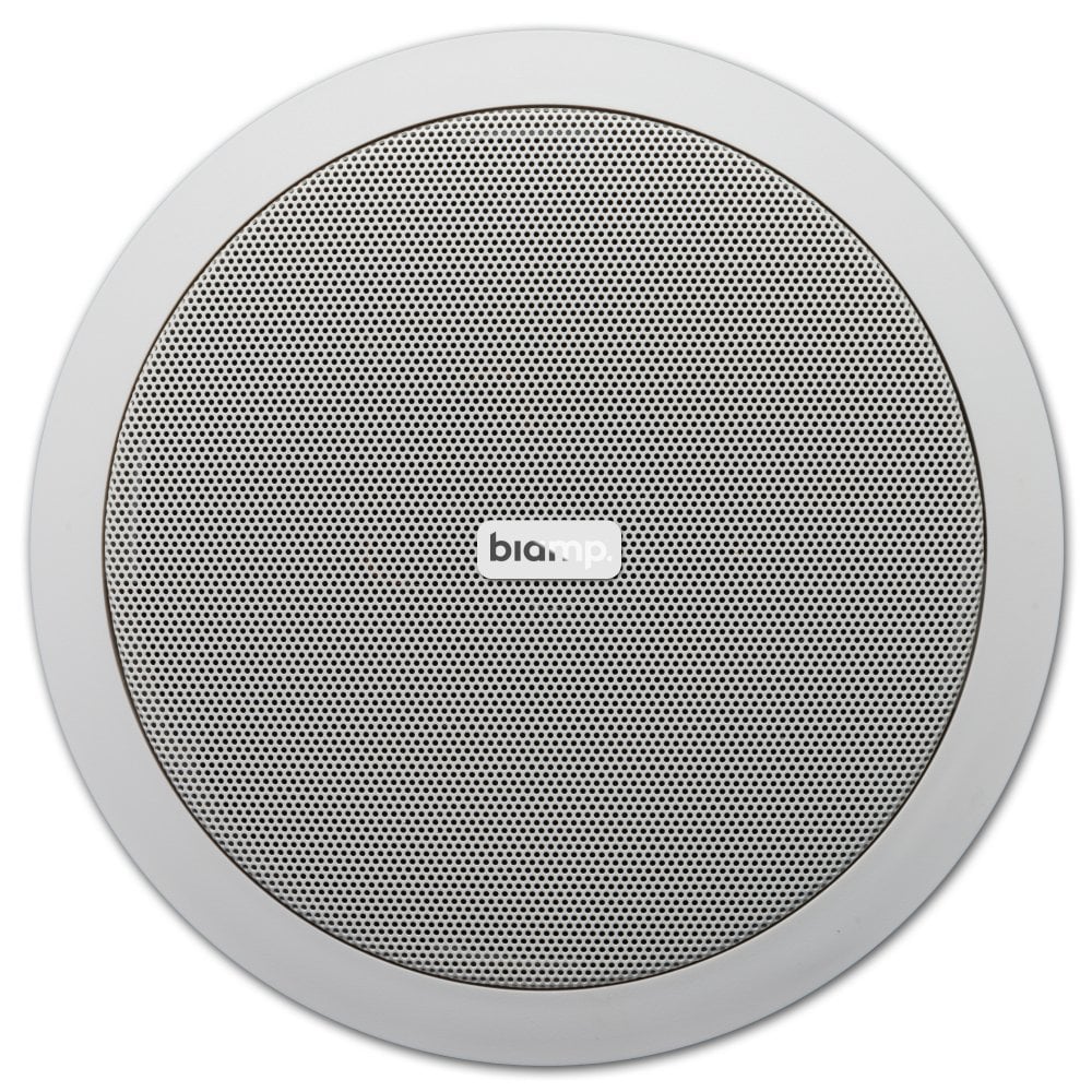 BIAMP CM6T 6.5" Two-Way Loudspeaker - White Speaker BIAMP