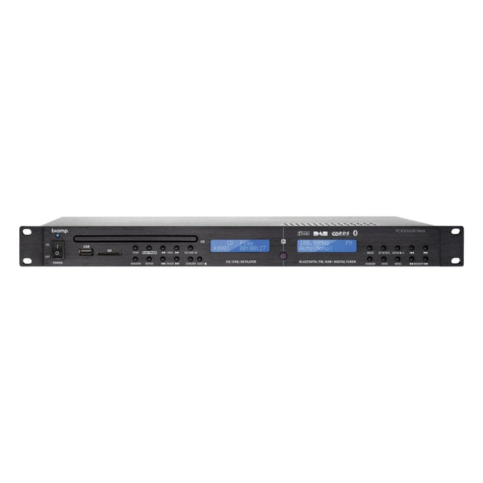 Biamp PCR3000RMKIII Multi-Source Music Player - Open Box Audio Server BIAMP